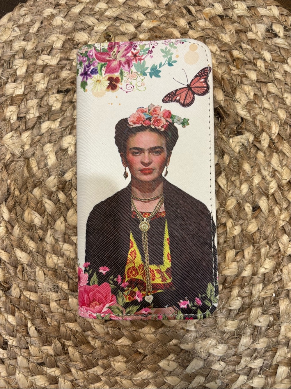Frida Kahlo Faux Leather Wallet never used
